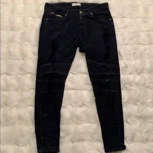 Zara Skinny Black Jeans